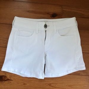 AEO Twill X Midi Short 2 White